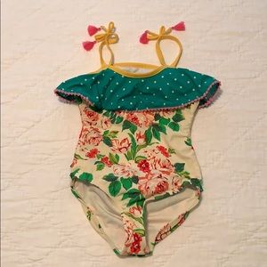 Girls Matilda Jane monokini EUC size 8, like new!